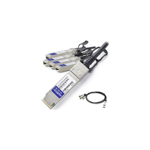 Add-On Addon Dell Dac-Qsfp-4Sfp-10G-5M Compatible Taa Compliant 40Gbase-Cu DAC-QSFP-4SFP-10G-5M-AO - main
